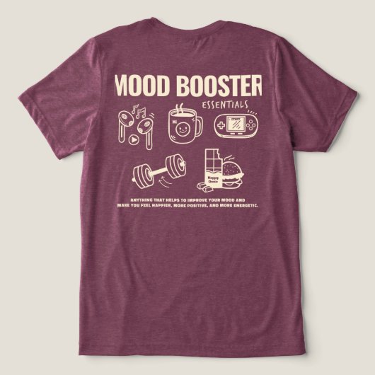 気分を高める トライブレンドTシャツ (デザイン裏面)