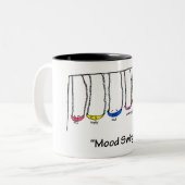 気分変動のコーヒー・マグ ツートーンマグカップ (正面左)