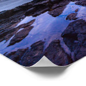 気分大気の夕日 ポスター (角)