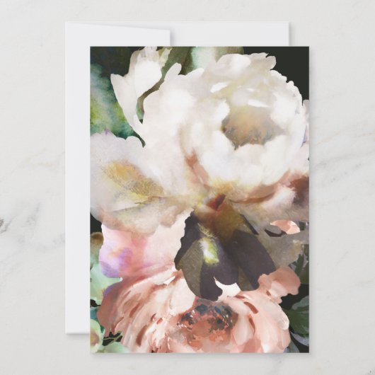 気分屋な現代的でおしゃれなダークな秋冬のウェディング (裏面)