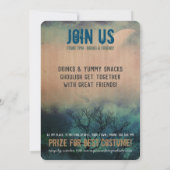 気分屋のハロウィーンの月 招待状 (裏面)