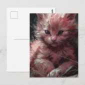 気分屋の子猫 ポストカード (正面/裏面)