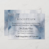 気分屋の水彩画ウェディングパーティー 招待状 (正面/裏面)