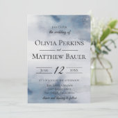 気分屋の水彩画ウェディング招待状 招待状 (スタンド正面)