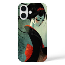 気分屋の考え込んだアニメの少女