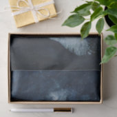 気分屋の青い夜空 ウサギ 満月 デコパージュ 薄葉紙 (ギフト)