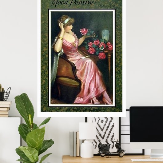 気分減少型 ポスター (ホームオフィス)