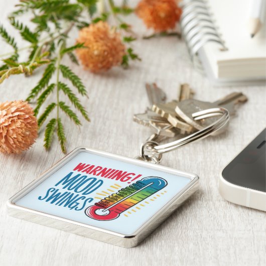 気分計 キーホルダー (側面)