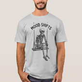 気分転換スケルトン 前後プリントTシャツ | Fu Tシャツ (正面)