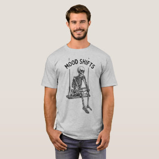 気分転換スケルトン 前後プリントTシャツ | Fu Tシャツ