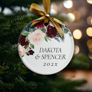 気分転換 ドラマティックパープルワインバラカスタム セラミックオーナメント