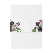 気分転換 |ドラマティックパープルワインバラカスタム 招待状ベリーバンド (裏面例)