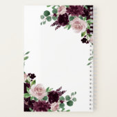 気分転換 |ドラマティックパープルワインバラレシピ ノートブック (裏面)