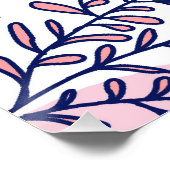 気分 |抽象芸術シモダンック・ボヘ絵画ミアン ポスター (コーナー)