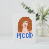 気分。赤毛の少女 ポストカード (スタンド正面)