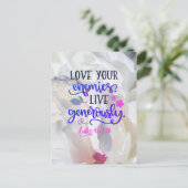 気前よく生きる ポストカード (スタンド正面)