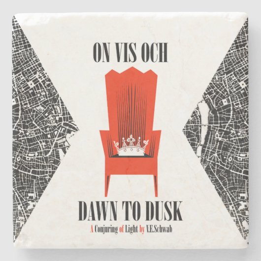 気力のOchの大理石のコースター ストーンコースター (正面)