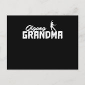 気功おばあちゃん瞑想チー ポストカード (正面)