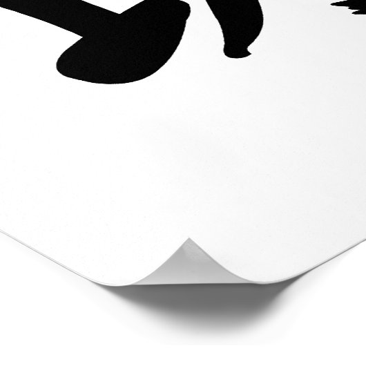 気功氣 功キャンバス ポスター (角)