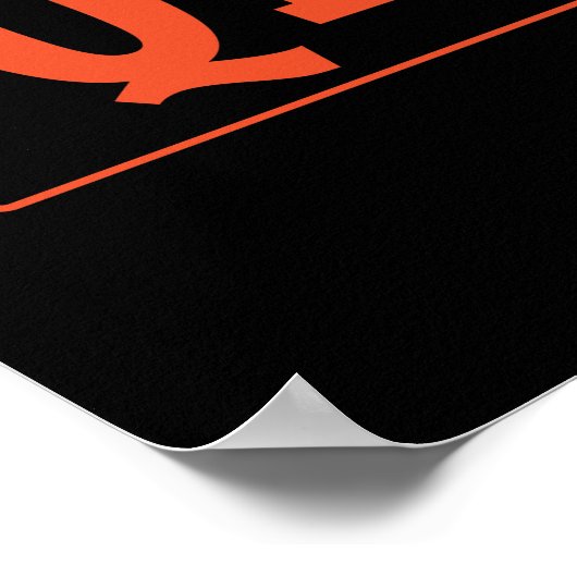 気功Qi Oder Chi搭載 ポスター (角)