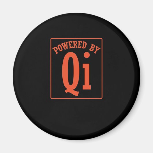 気功Qi Oder Chi搭載 マグネット (正面)