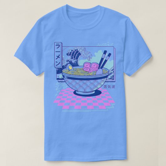 気化式ラーメン Tシャツ (デザイン正面)