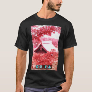 気化波美日本の的寝巻テンペル Tシャツ