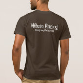 気取った気取ったWhaa! 、www.jeremyDwilson… -カスタマイズ Tシャツ (裏面)