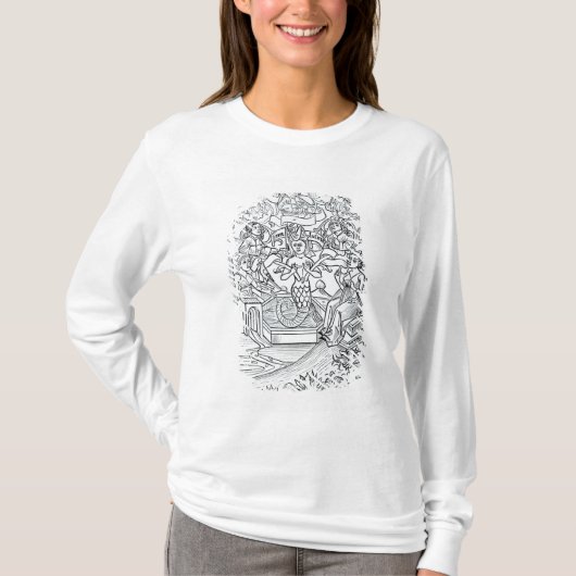 気取っているMelusine Tシャツ (正面)