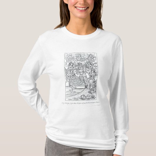 気取っているMelusine Tシャツ (正面)