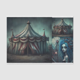 気味の悪いカーニバルボードデコページ紙 薄葉紙