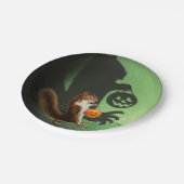 気味の悪いリスの影 ペーパープレート (アングル)