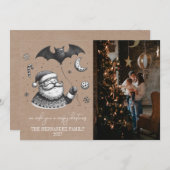 気味の悪いリース シーズンカード (正面/裏面)