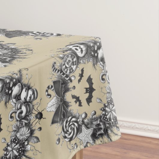 気味の悪いリース テーブルクロス (インサイチュ)