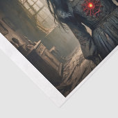 気味の悪い家の赤いタリスマンの呪われた子供 薄葉紙 (詳細)