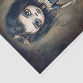 気味の悪い小さな女の子歩く 薄葉紙 (詳細)