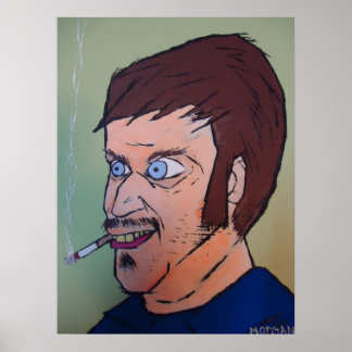 気味の悪い男 ポスター