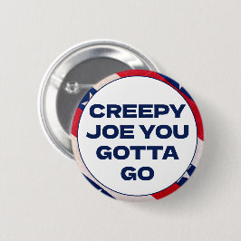 気味悪いジョー行かなきゃブランドン行こうおもしろい 缶バッジ