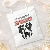 気味悪いハロウィン不気味の季節 フェイバーバッグ (クリップ留めされた状態)