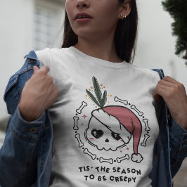 気味悪い季節だ Tシャツ