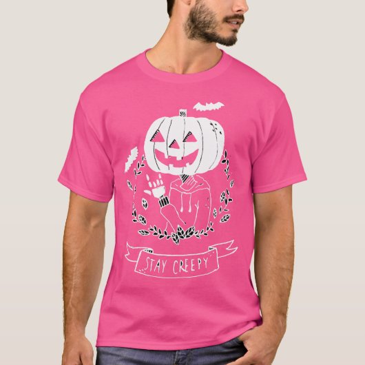 気味悪い気持ちでいる Tシャツ (正面)