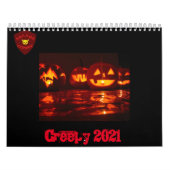 気味悪い2021 カレンダー (カバー)
