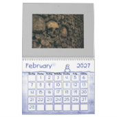 気味悪い2021 カレンダー (2月 2027)