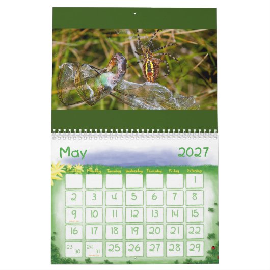 気味悪い2021 カレンダー (5月 2027)