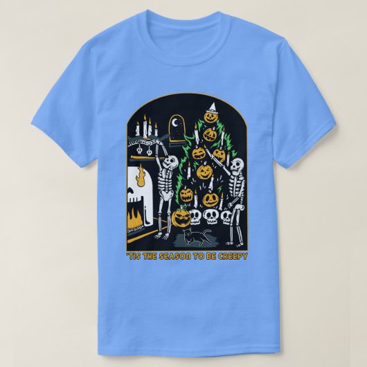 気味悪いTシャツの季節 Tシャツ (デザイン正面)