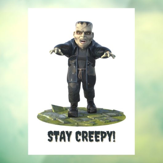 気味悪くしてろ!フランケンシュタインモンスター ウィンドウサイン (シート3)