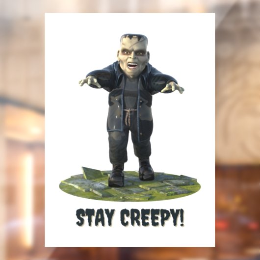 気味悪くしてろ!フランケンシュタインモンスター ウィンドウサイン (シート2)