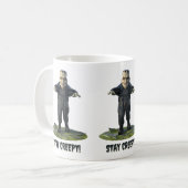 気味悪くしてろ!フランケンシュタインモンスター コーヒーマグカップ (正面左)