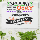 気味悪く神秘的不気味だ キッチンタオル (折り畳み)