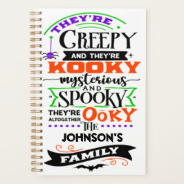 気味悪く神秘的不気味だ プランナー手帳